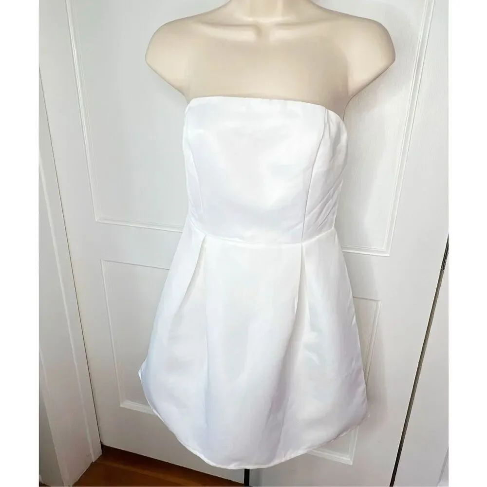 Princess Polly Spader Corset Mini Dress White Size 4